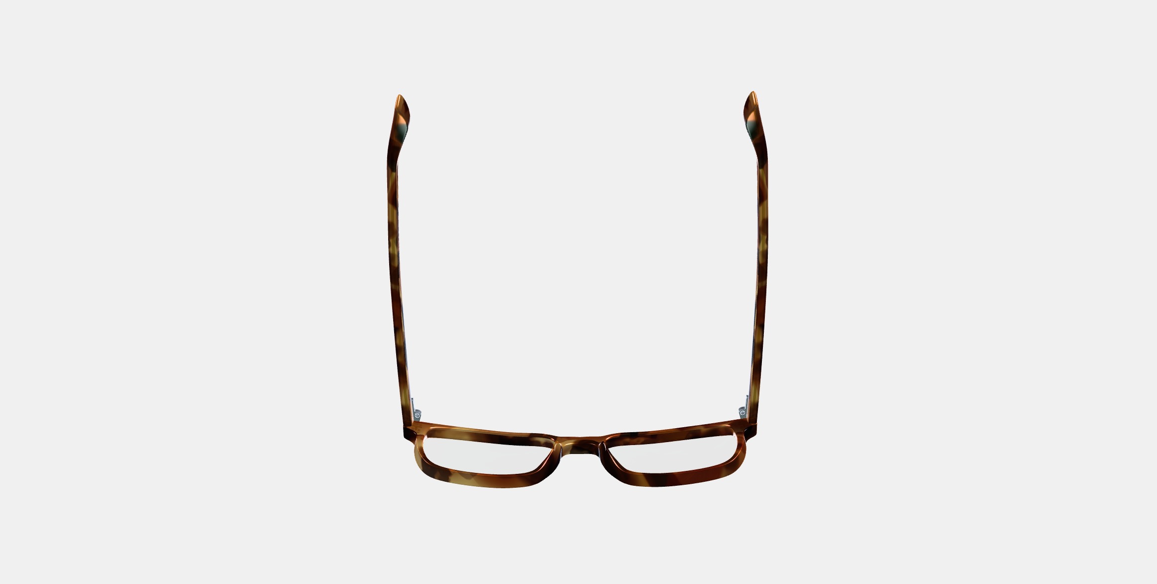 Donovan Eyeglasses in Root Beer 3D model_7