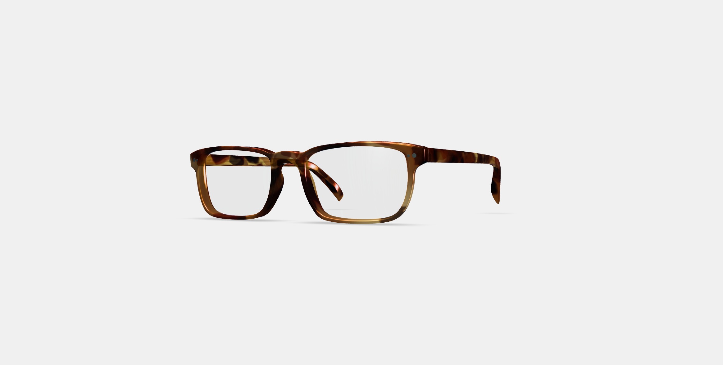 Donovan Eyeglasses in Root Beer 3D model_11