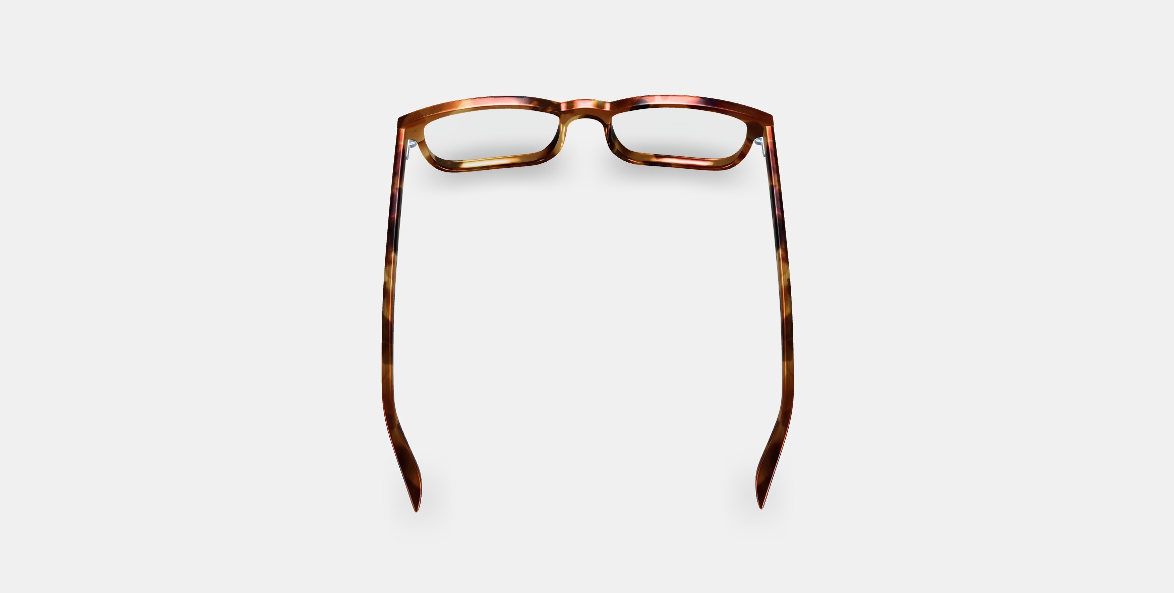 Donovan Eyeglasses in Root Beer 3D model_2