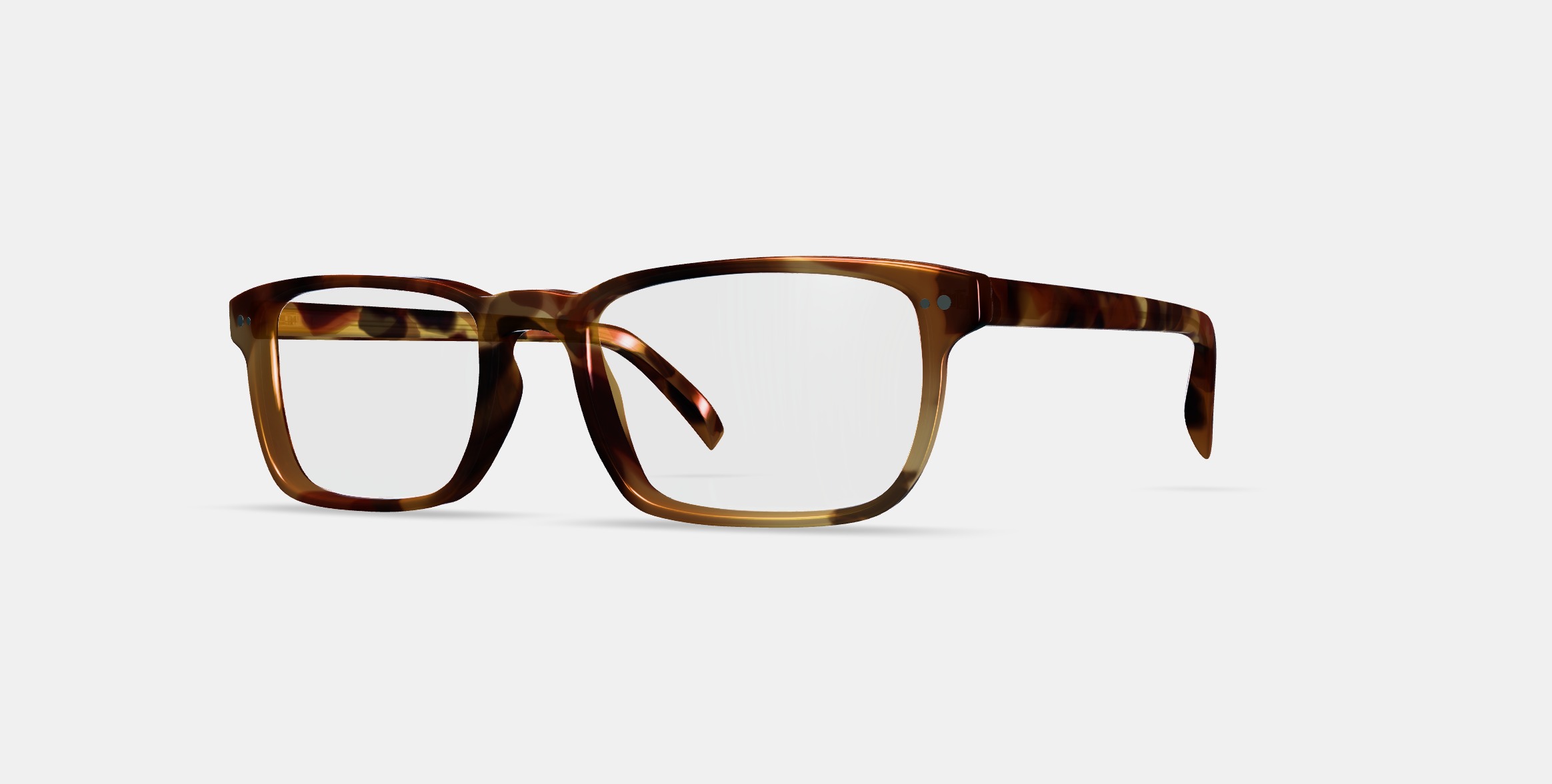 Donovan Eyeglasses in Root Beer 3D model_13
