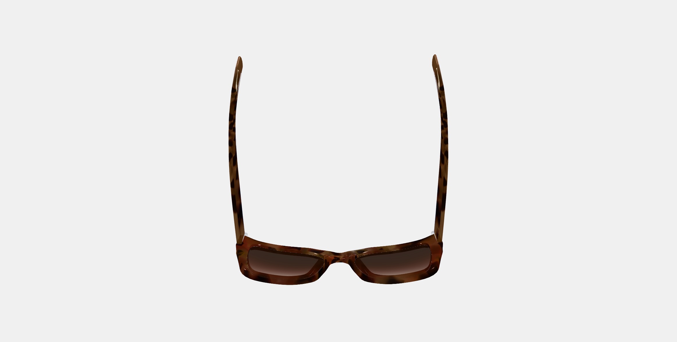 Bette Sunglasses in Sesame Tortoise 3D model_7
