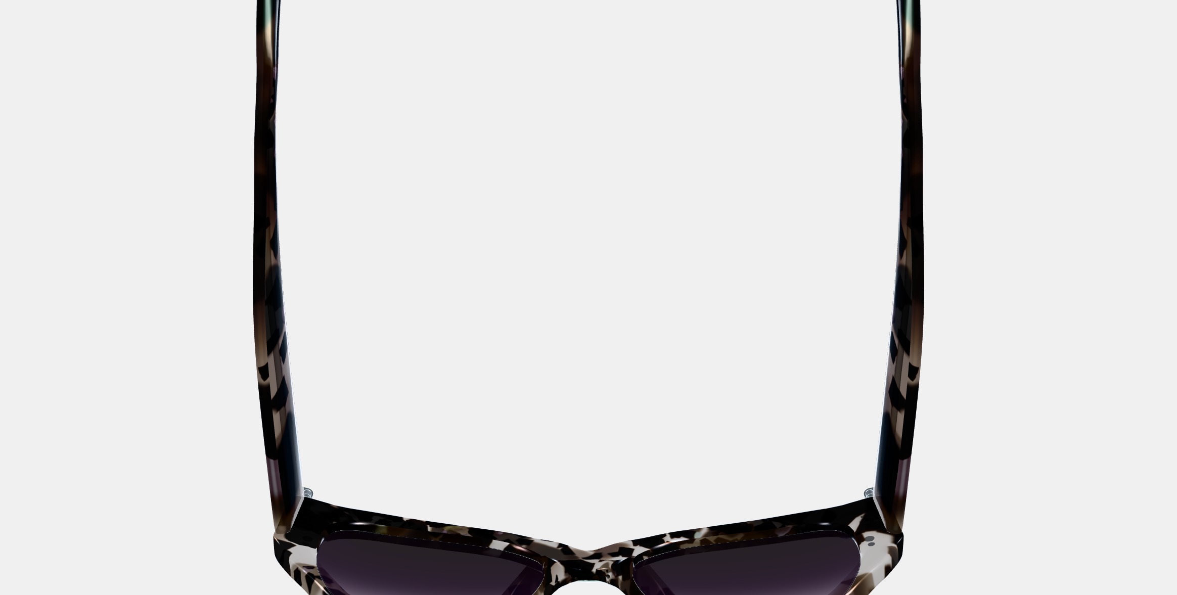 Masha Sunglasses in Black Currant Tortoise 3D model_8
