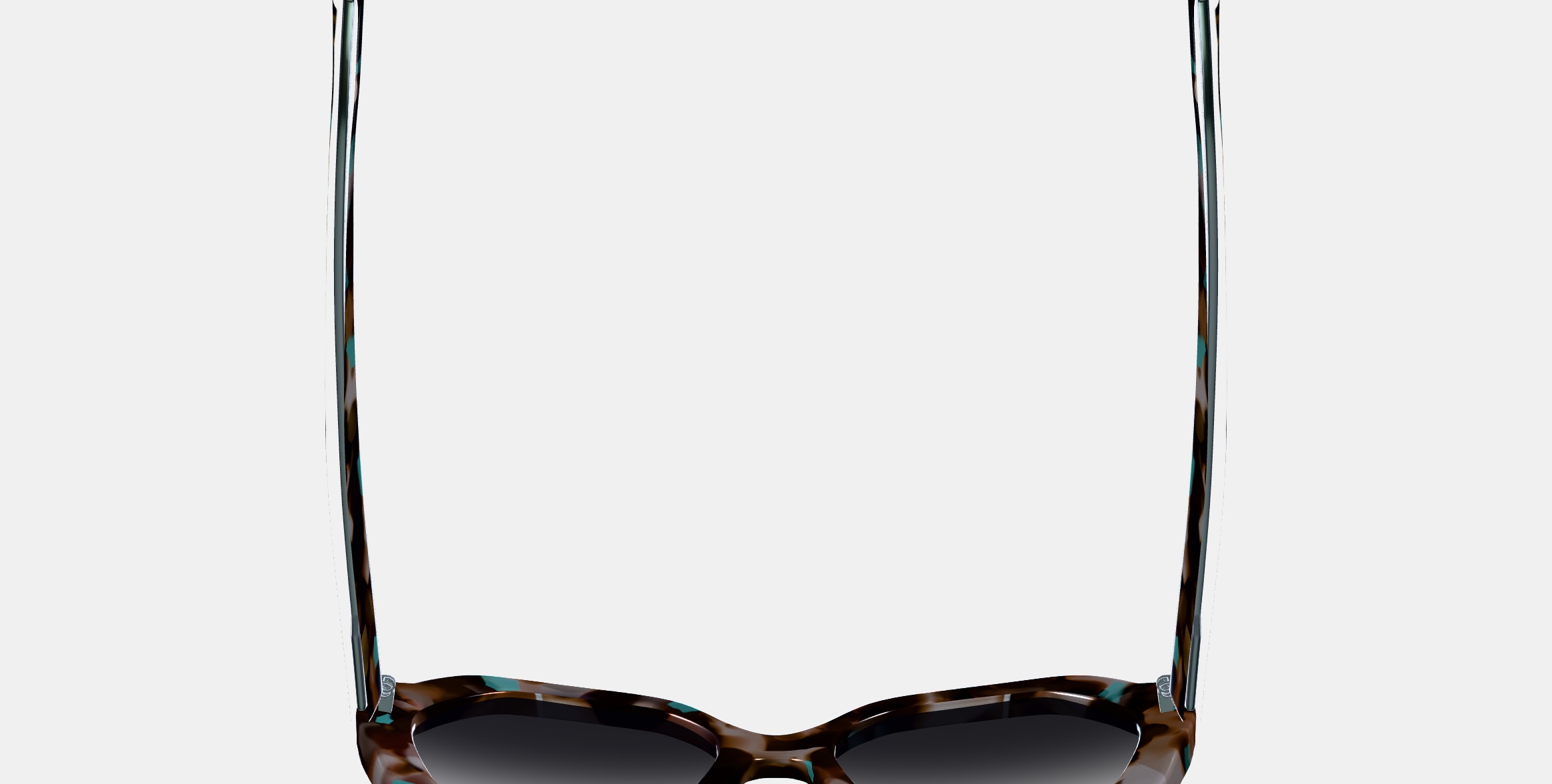 Estrada Sunglasses in Prickly Pear Tortoise 3D model_8