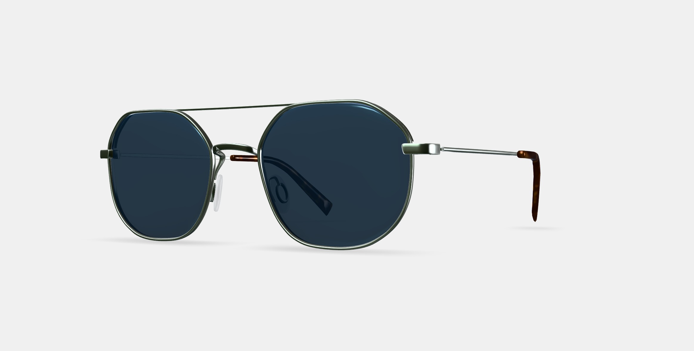 Renaldo Sunglasses in Antique Silver 3D model_12