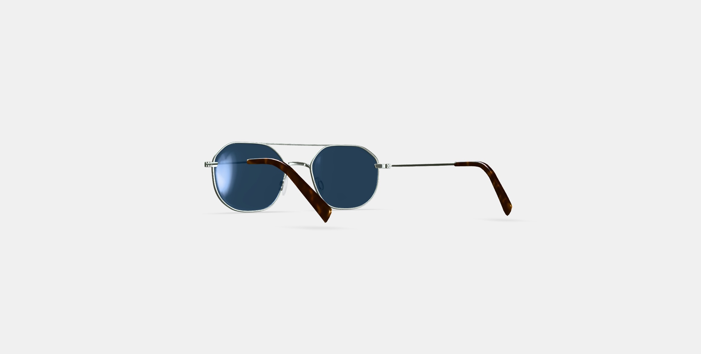 Renaldo Sunglasses in Antique Silver 3D model_15