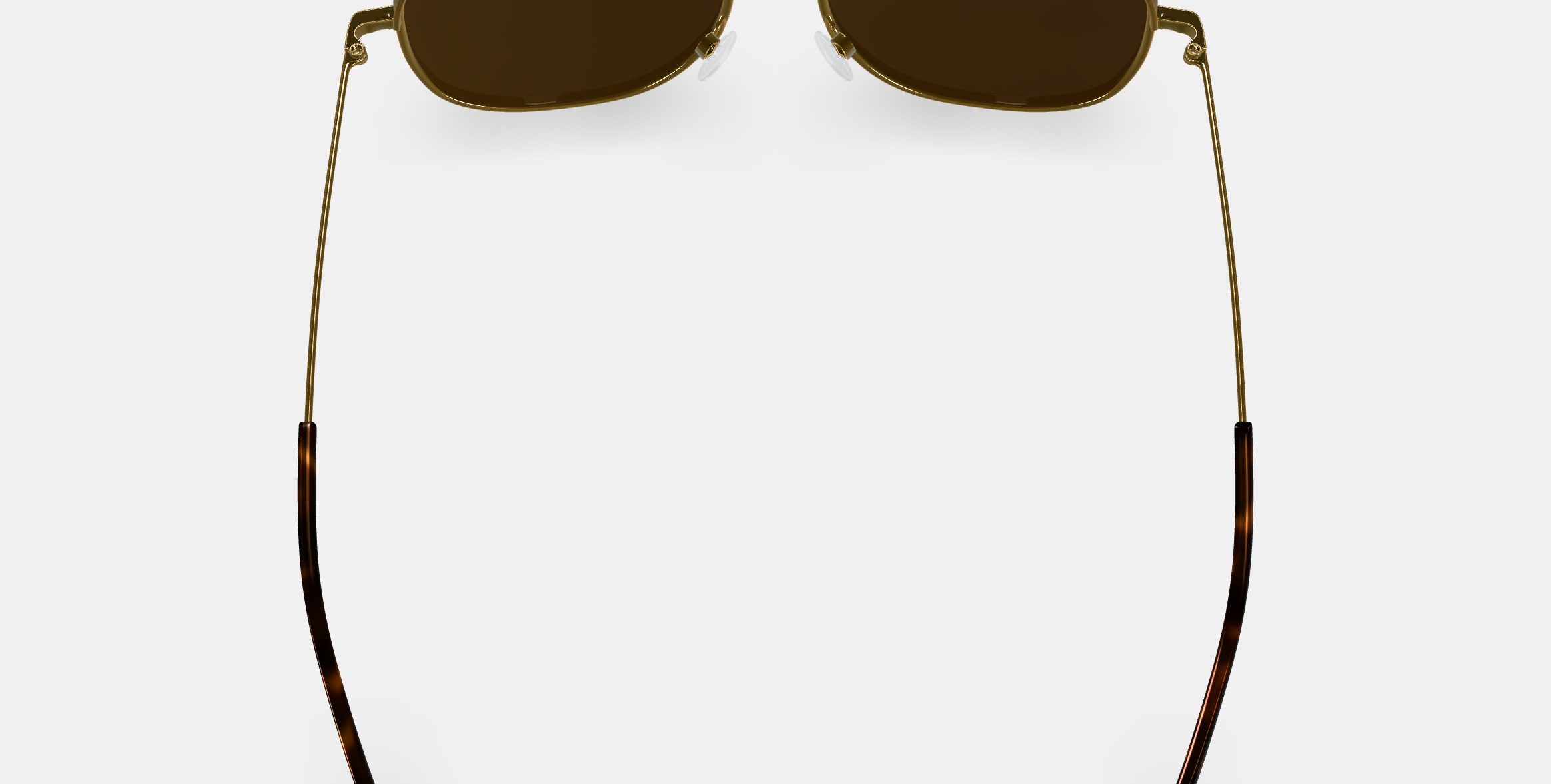 Brewster Eyeglasses in Woodgrain Tortoise 3D model_8