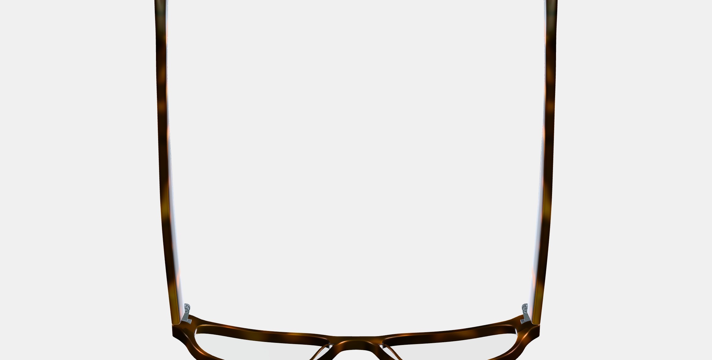 Brewster Eyeglasses in Woodgrain Tortoise 3D model_28