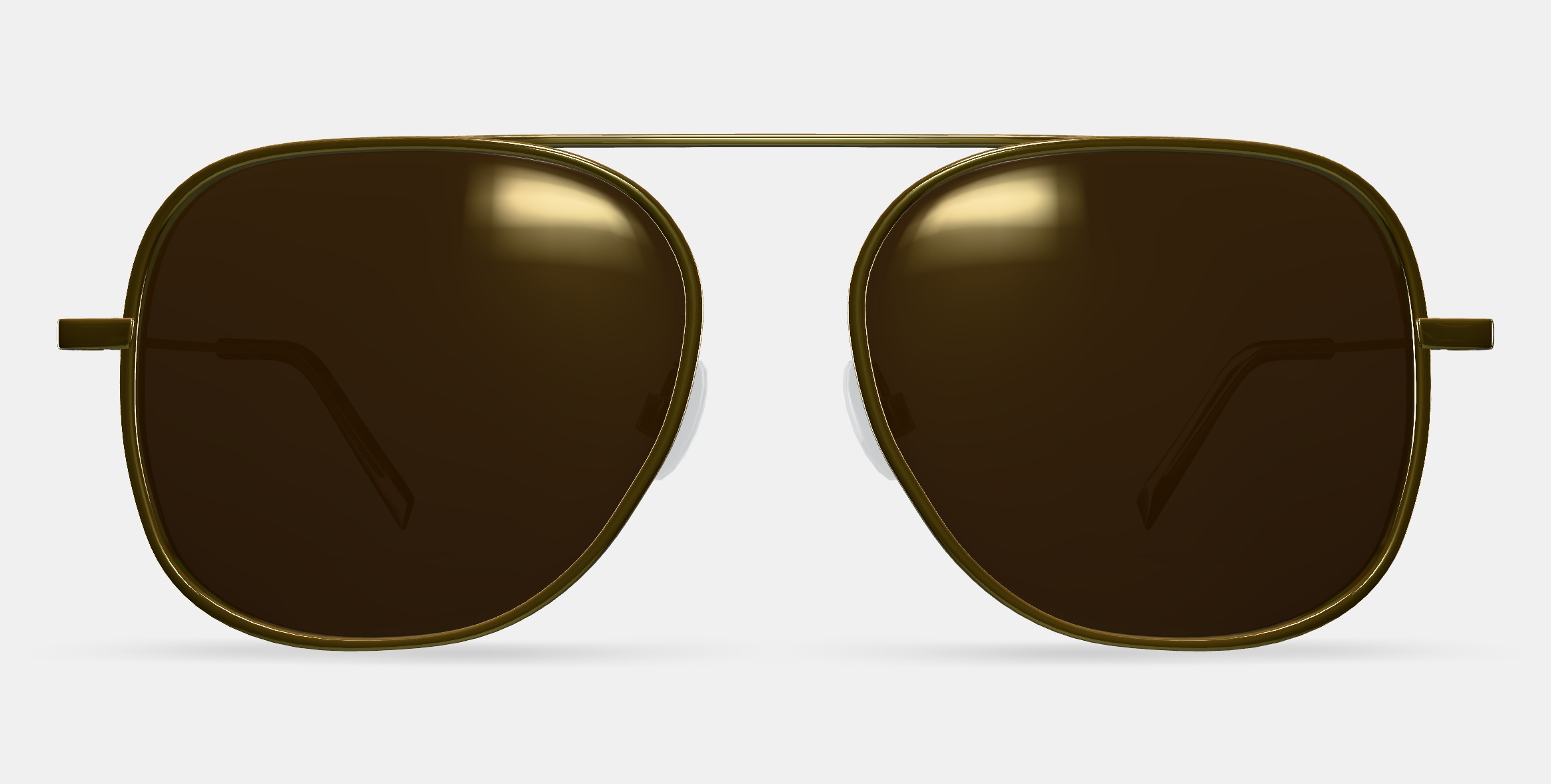 Brewster Eyeglasses in Woodgrain Tortoise 3D model_15