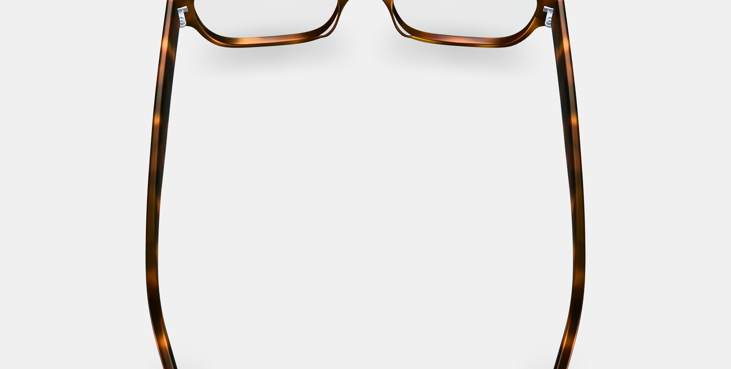 Brewster Eyeglasses in Woodgrain Tortoise 3D model_23