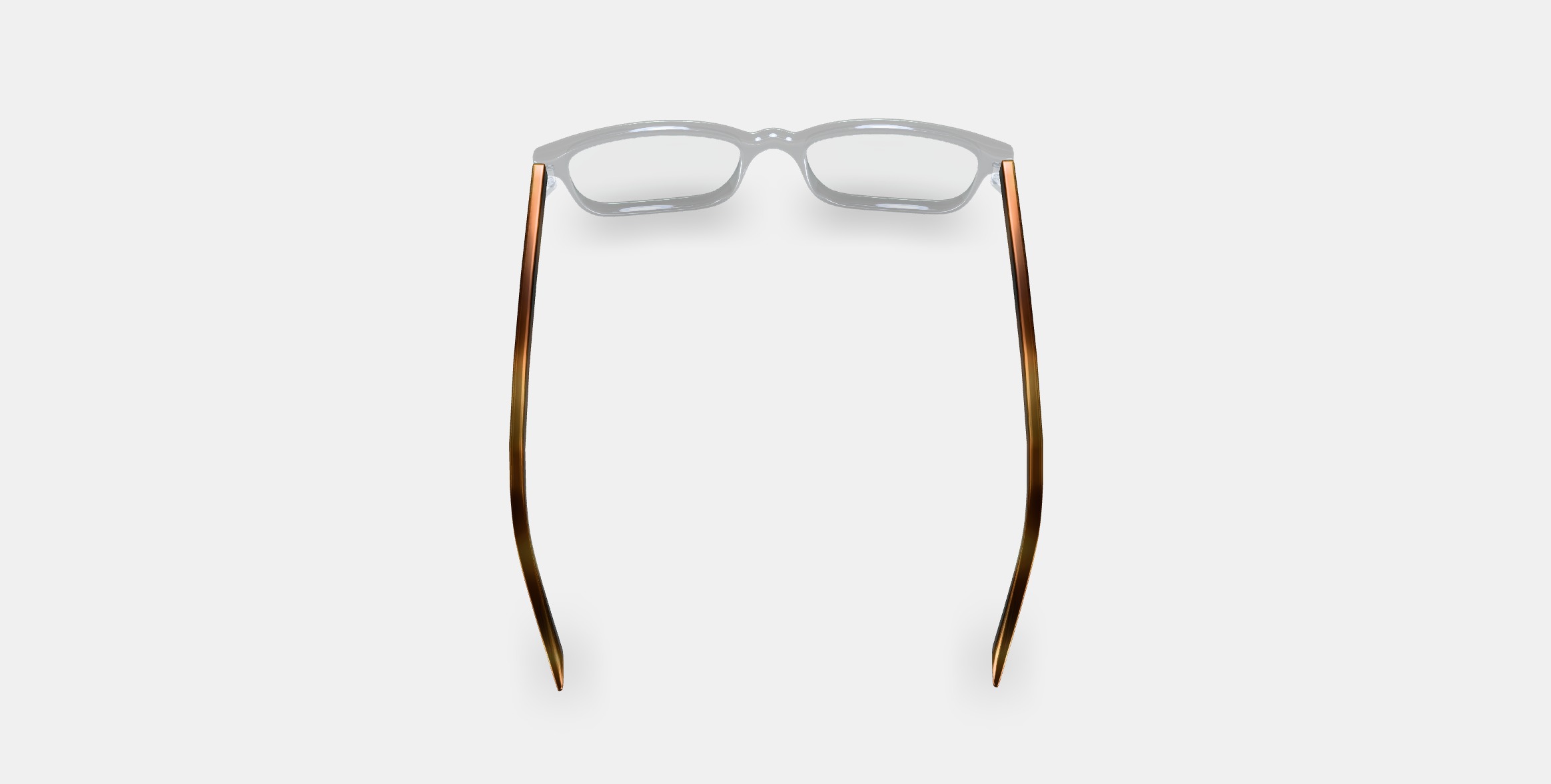 Brewster Eyeglasses in Woodgrain Tortoise 3D model_7