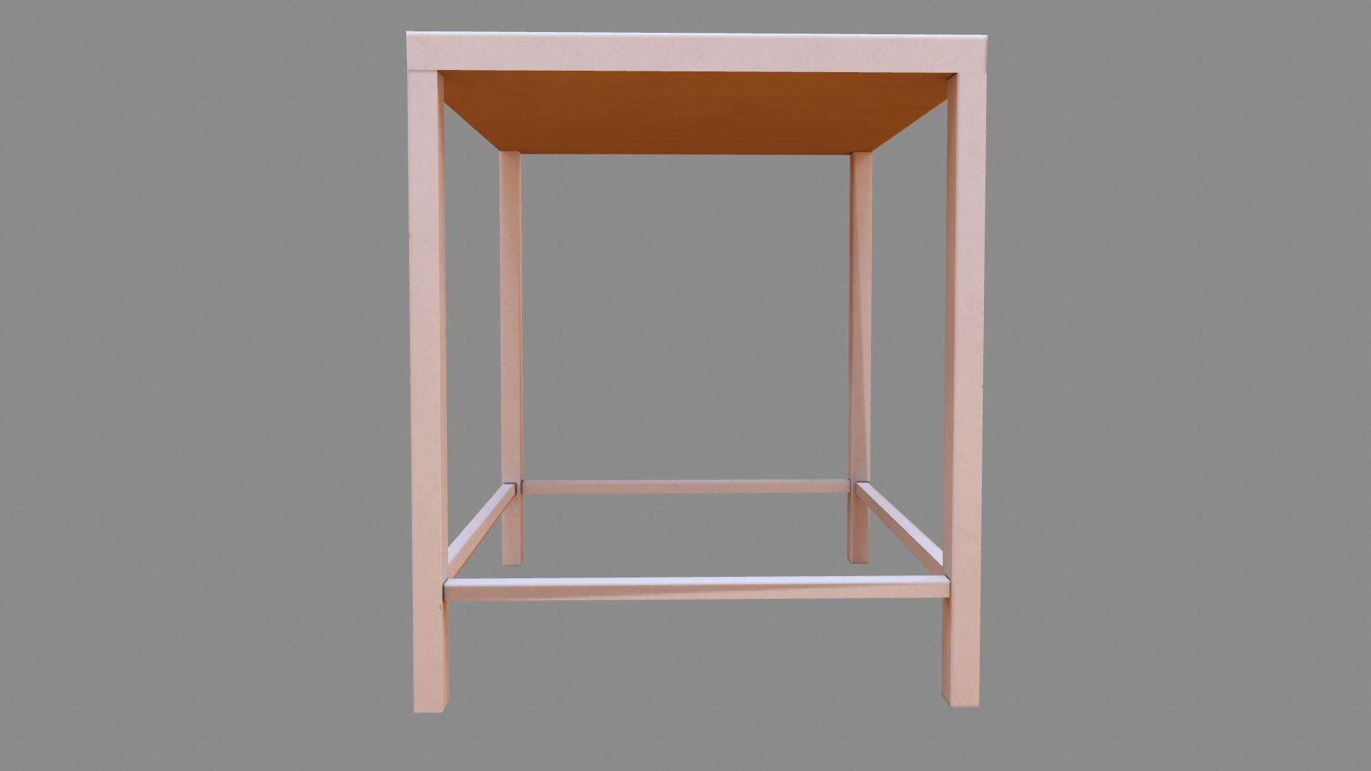 Table Low-poly 3D model_6