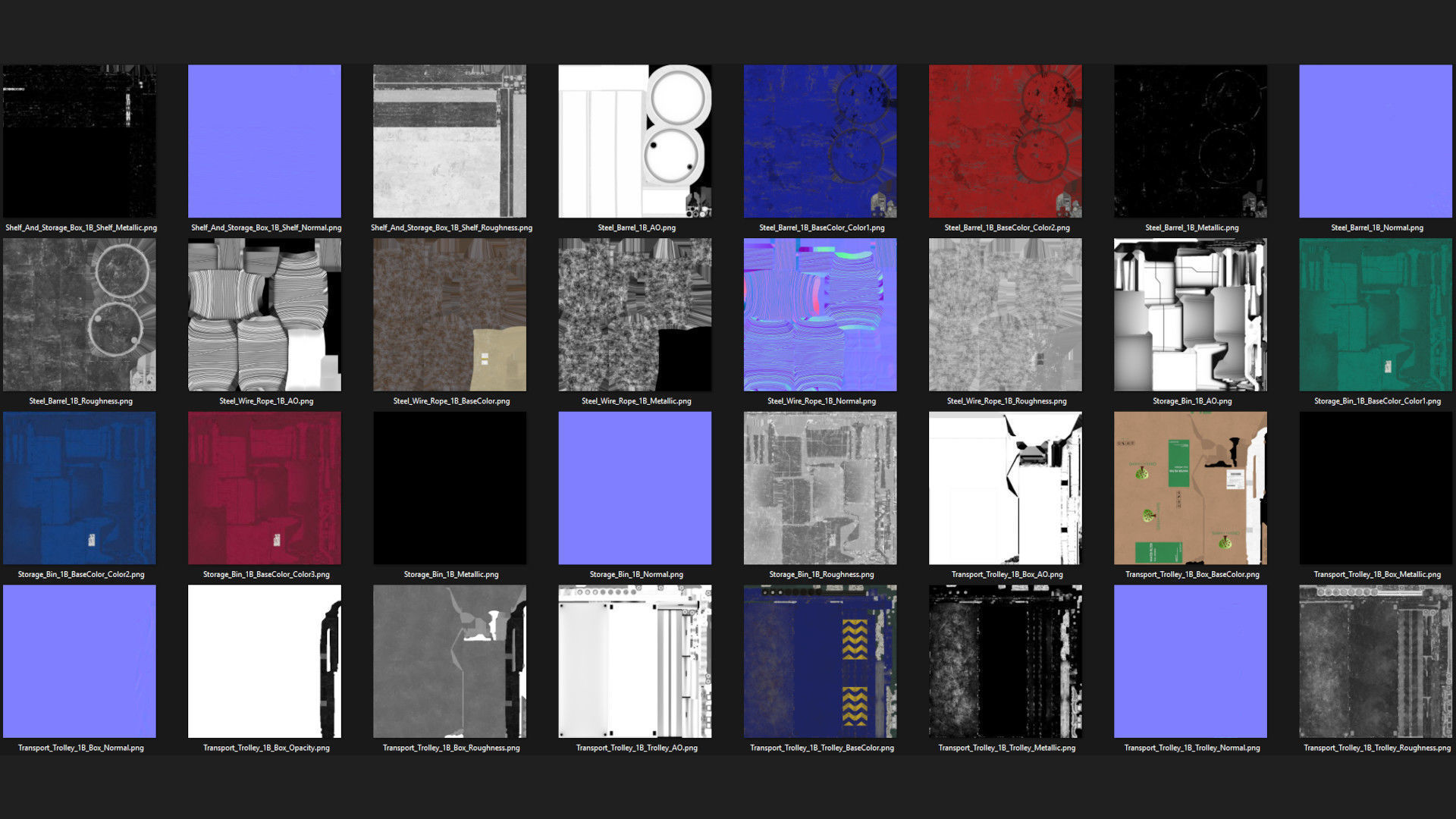 Warehouse Props Collection 1B _64