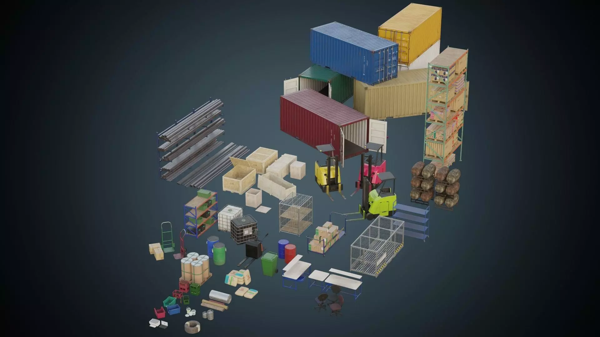 Warehouse Props Collection 1B _0