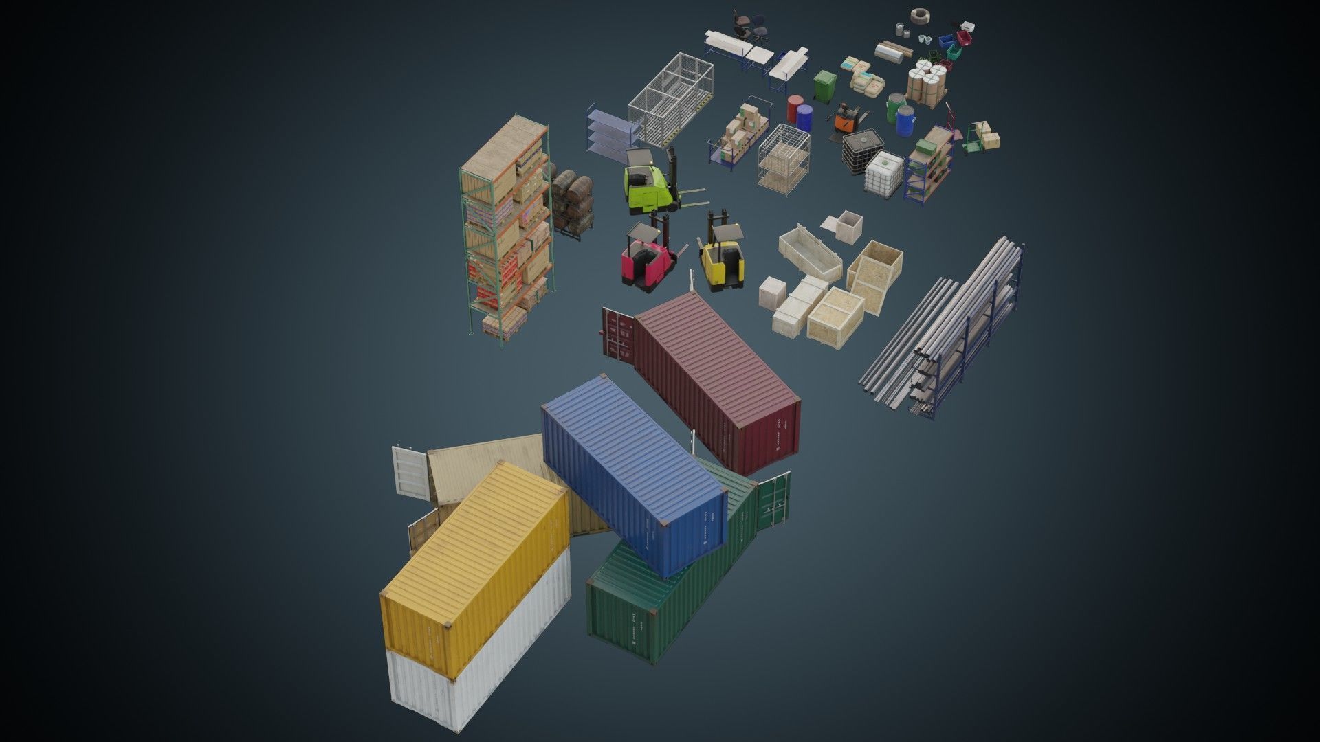 Warehouse Props Collection 1B _1