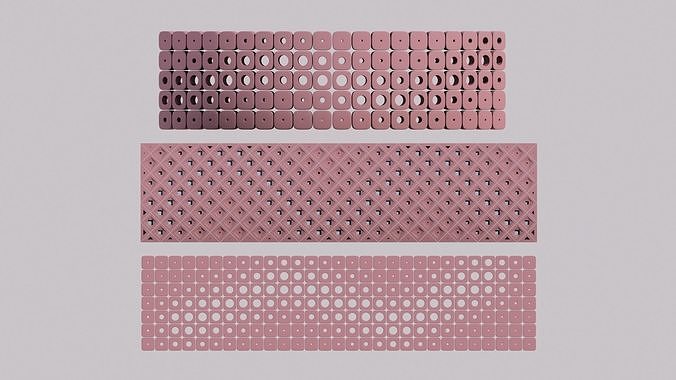 Parametric Wall  Free 3D model