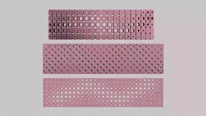 Parametric Wall  Free 3D model