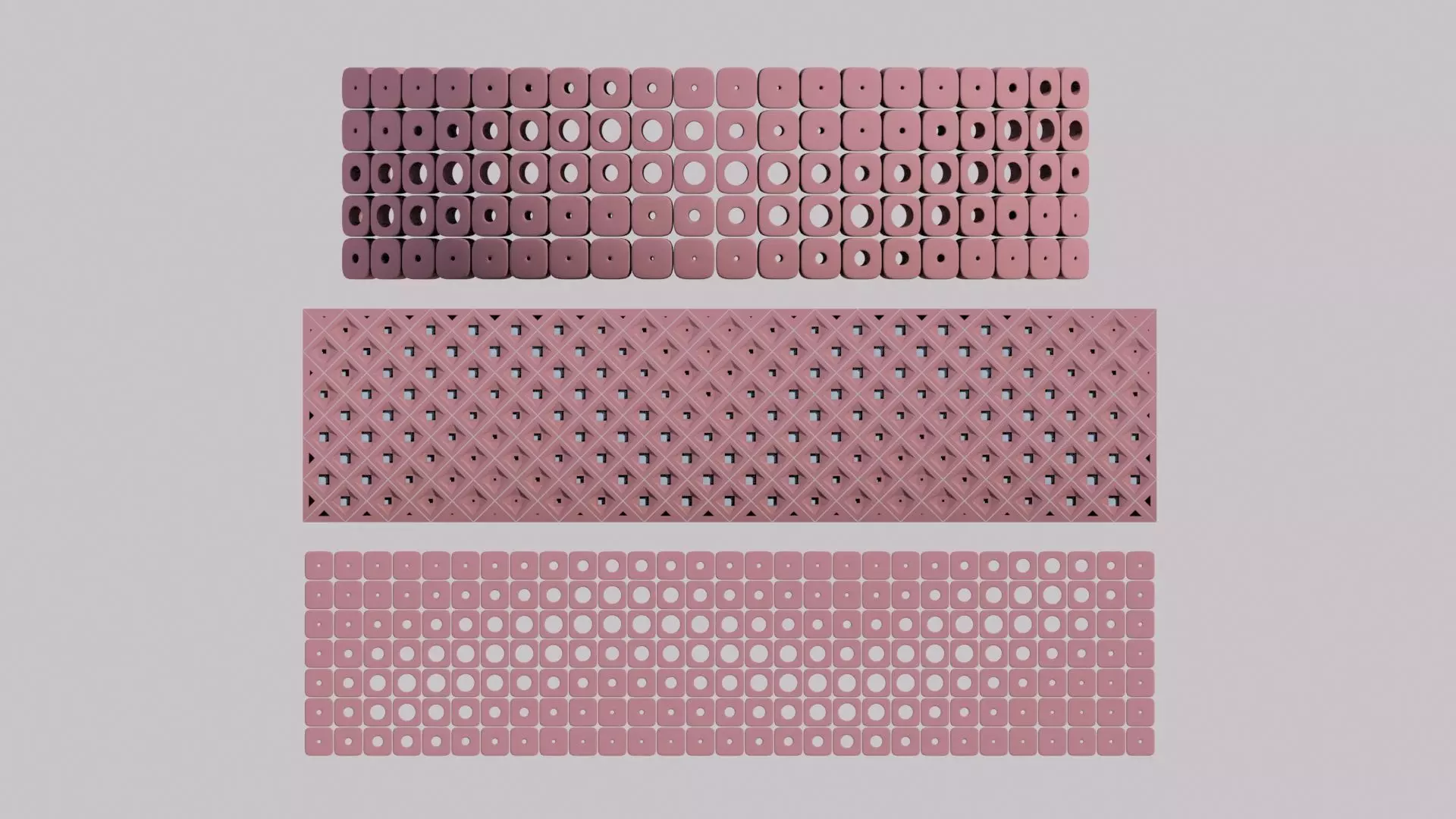 Parametric Wall Free 3D model