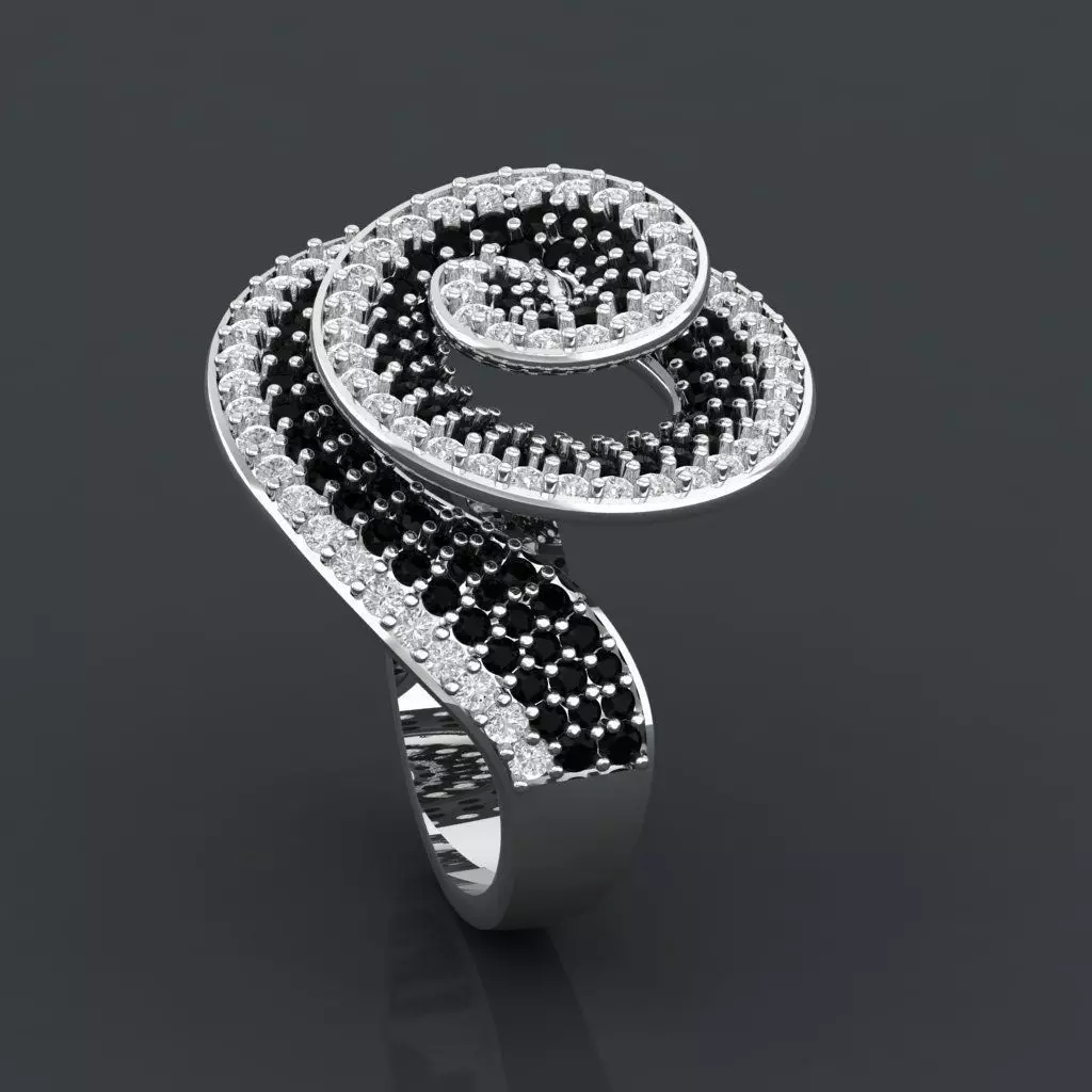Gold ring 1 Free 3D print model