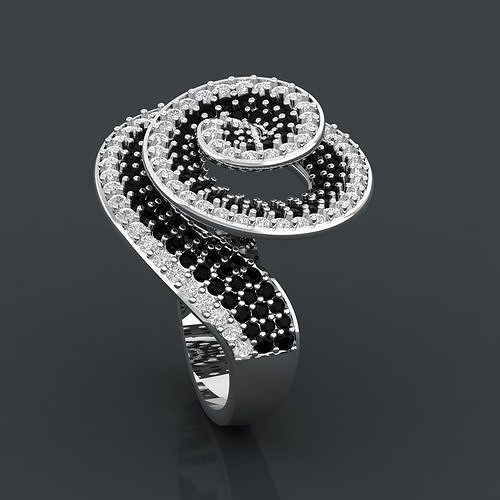 Gold ring 1 Free 3D print model