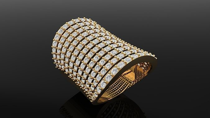 Gold ring 3 Free 3D print model