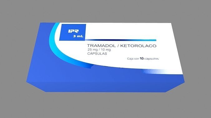Capsules Box Low-poly 3D model