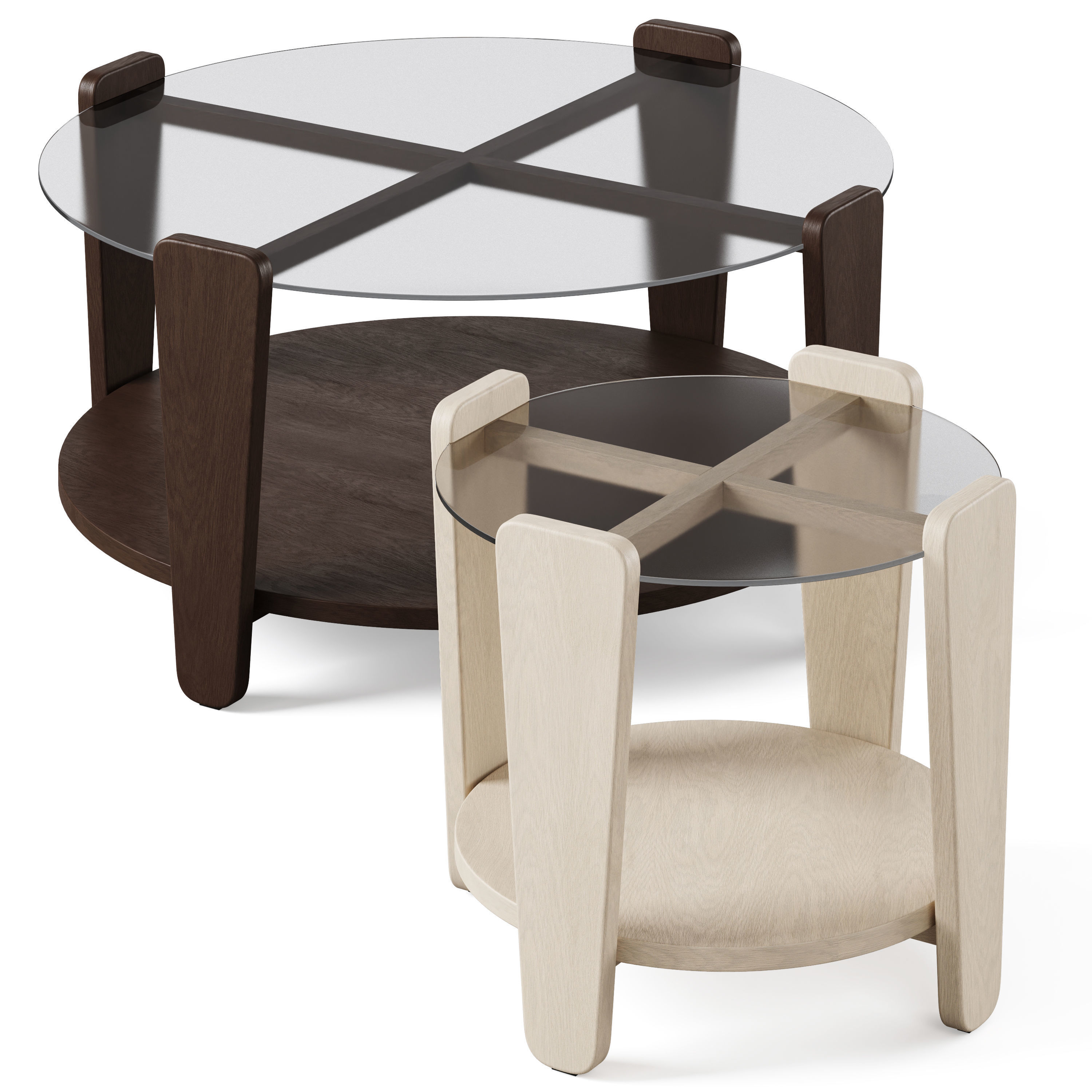 Arran Coffee Table by Rowico Home 3D model_3