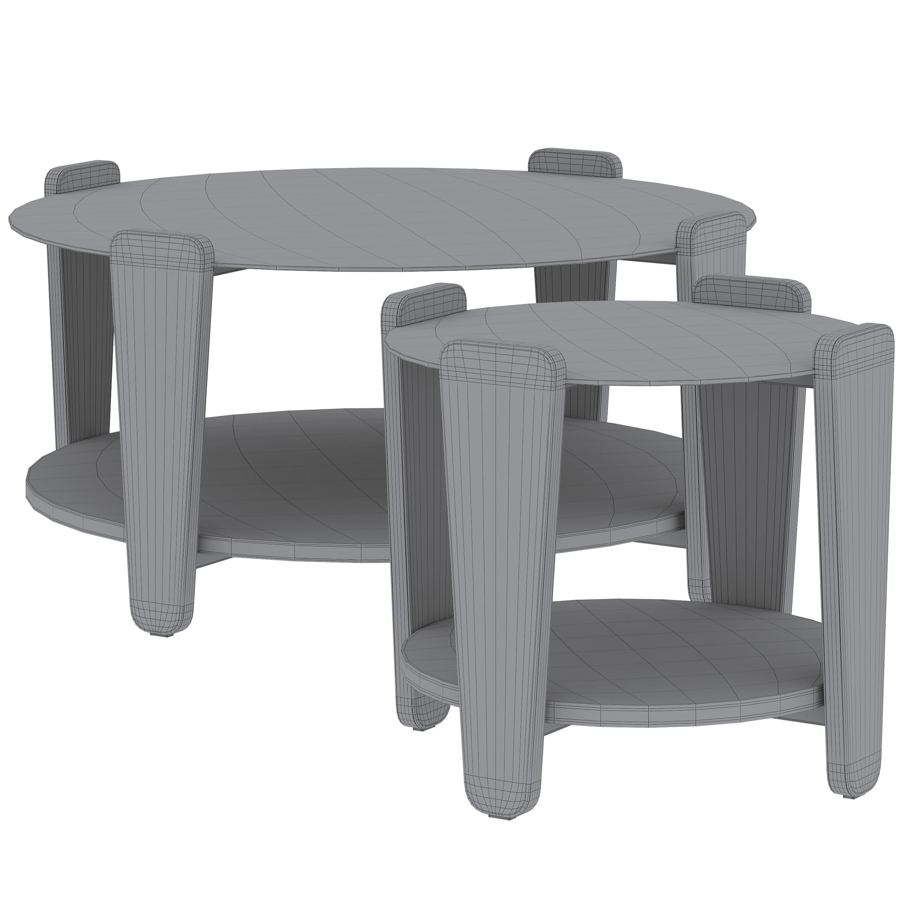 Arran Coffee Table by Rowico Home 3D model_4