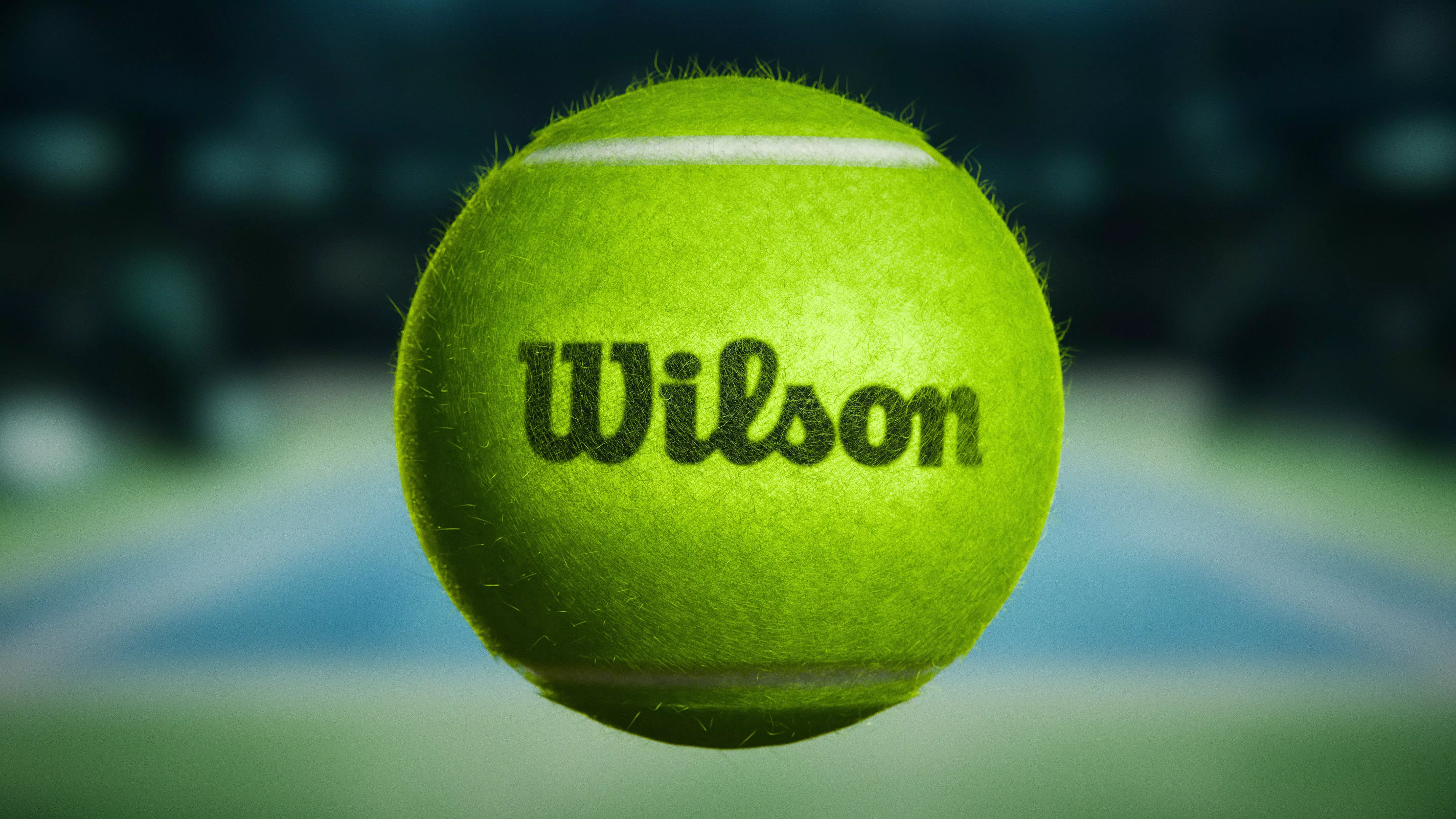 Tennis ball with and without logo 3D model_0