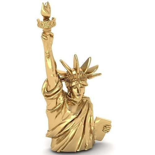 Statue of Liberty Free 3D print model