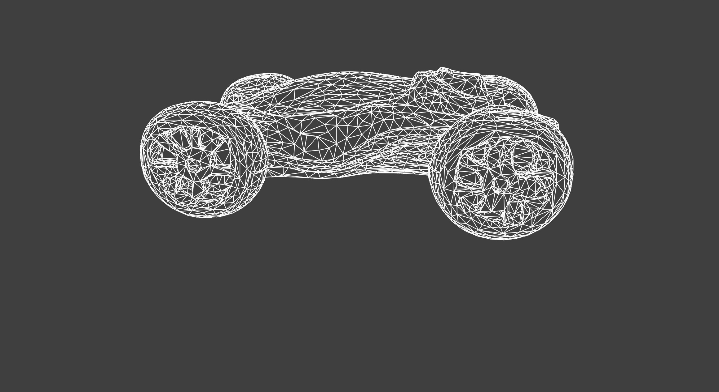 Futuristic Concept Car Model 3D model_9