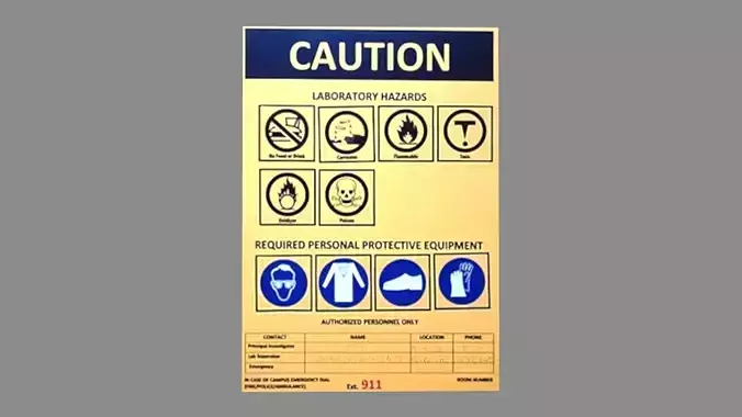 CAUTION Poster