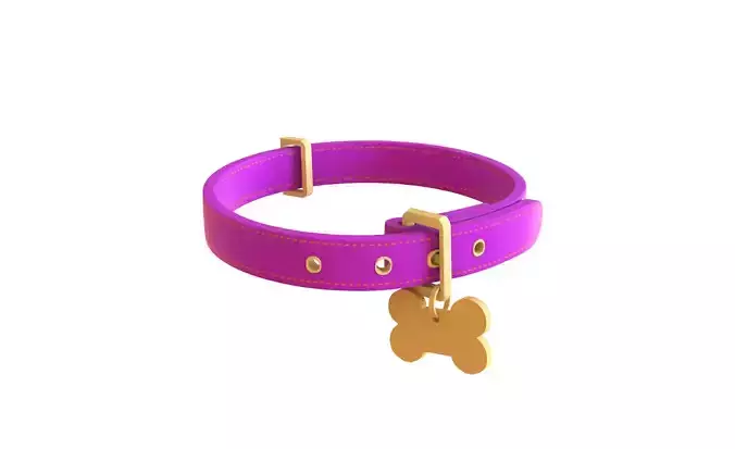 Cartoon Pet Collar v001