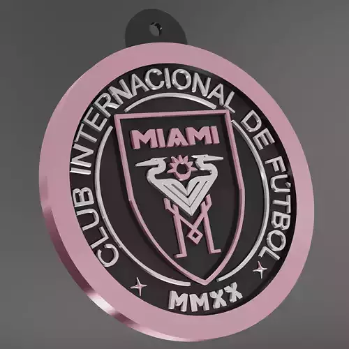 Inter Miami CF 3D print model