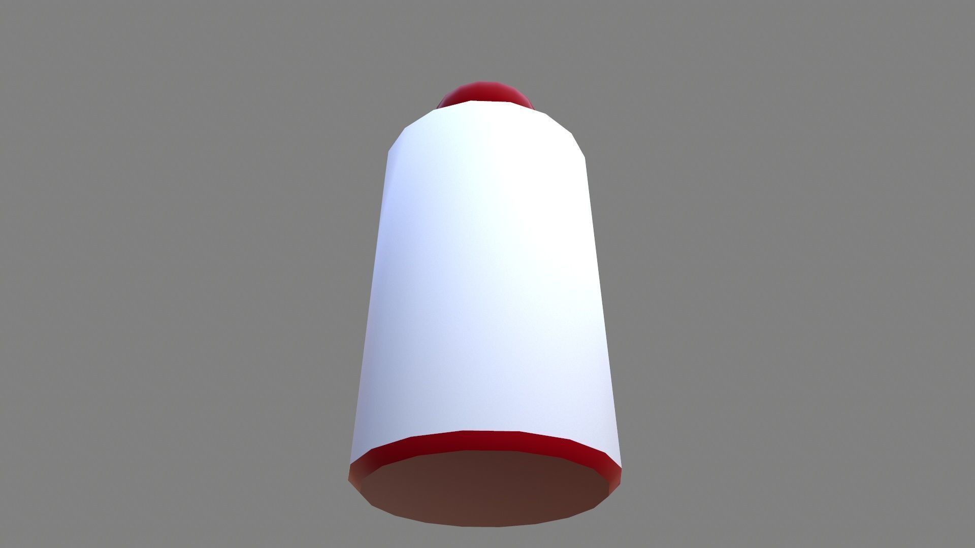 Medicine Bottle Low-poly 3D model_4