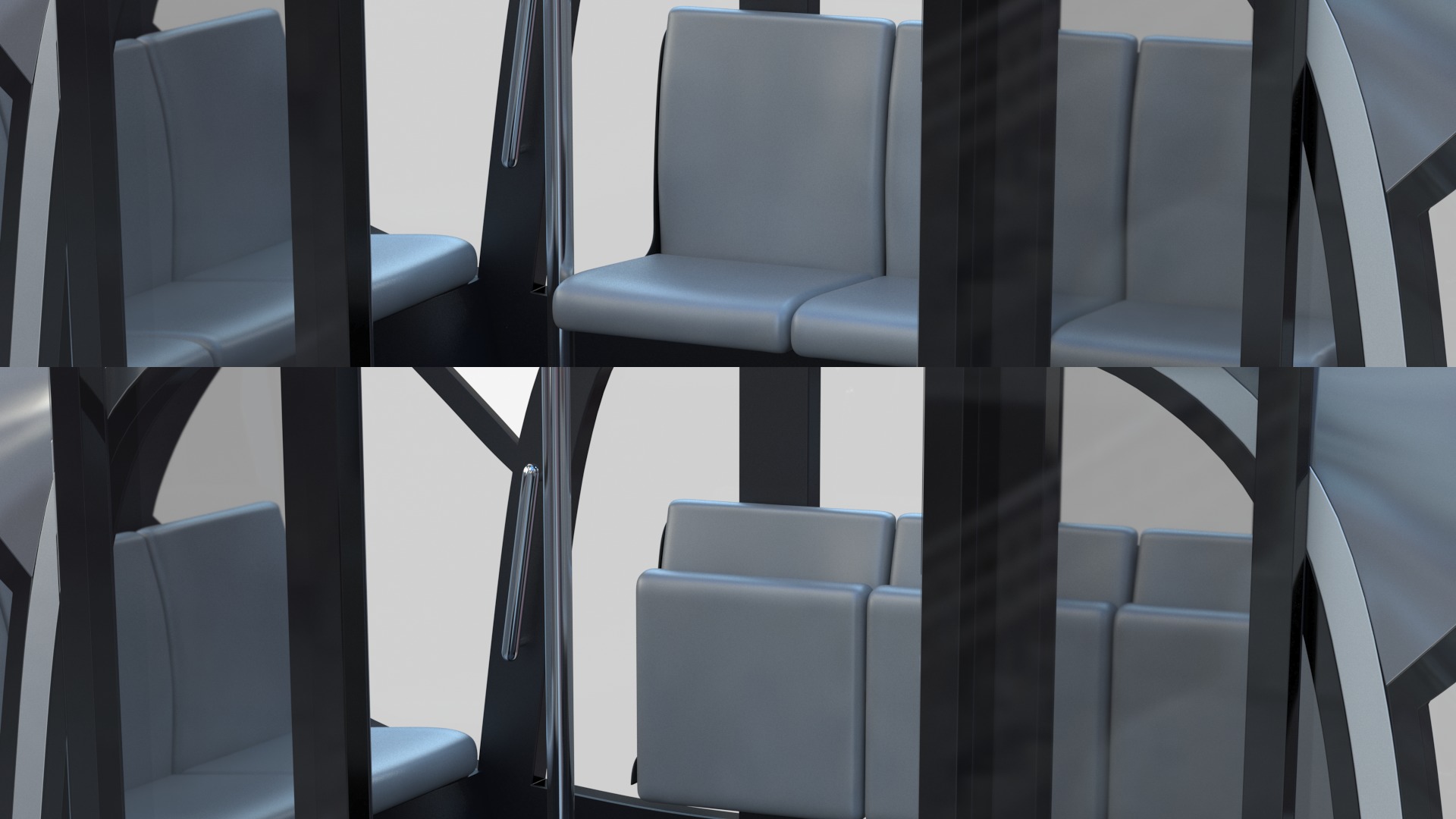 Autonomous City Shuttle Bus 3D model_5