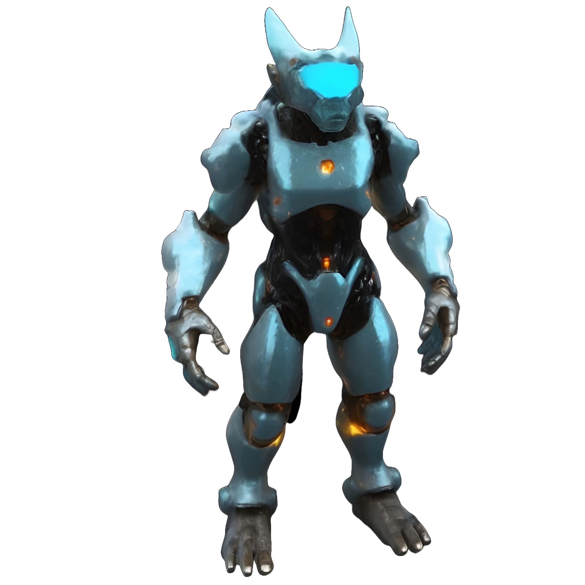 Cyber Warriors Collection 3D print model_5