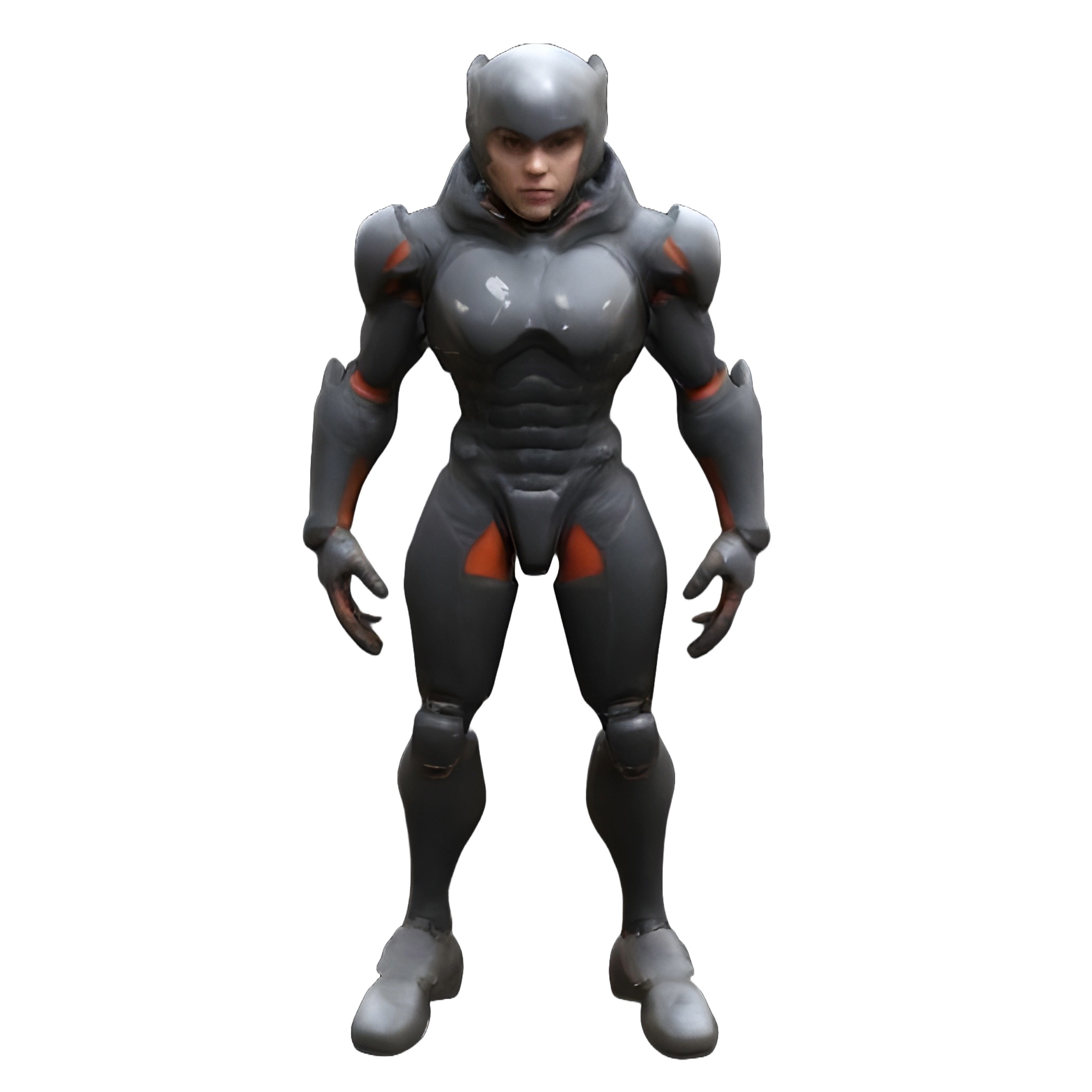 Cyber Warriors Collection 3D print model_1