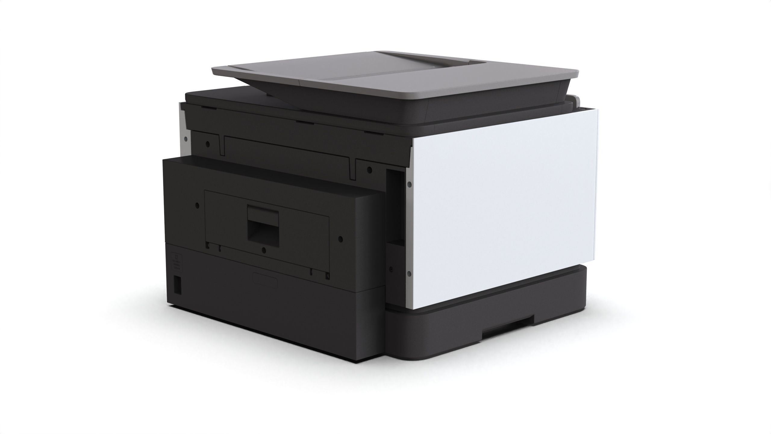 HP OfficeJet Pro 9025e Low-poly 3D model_4