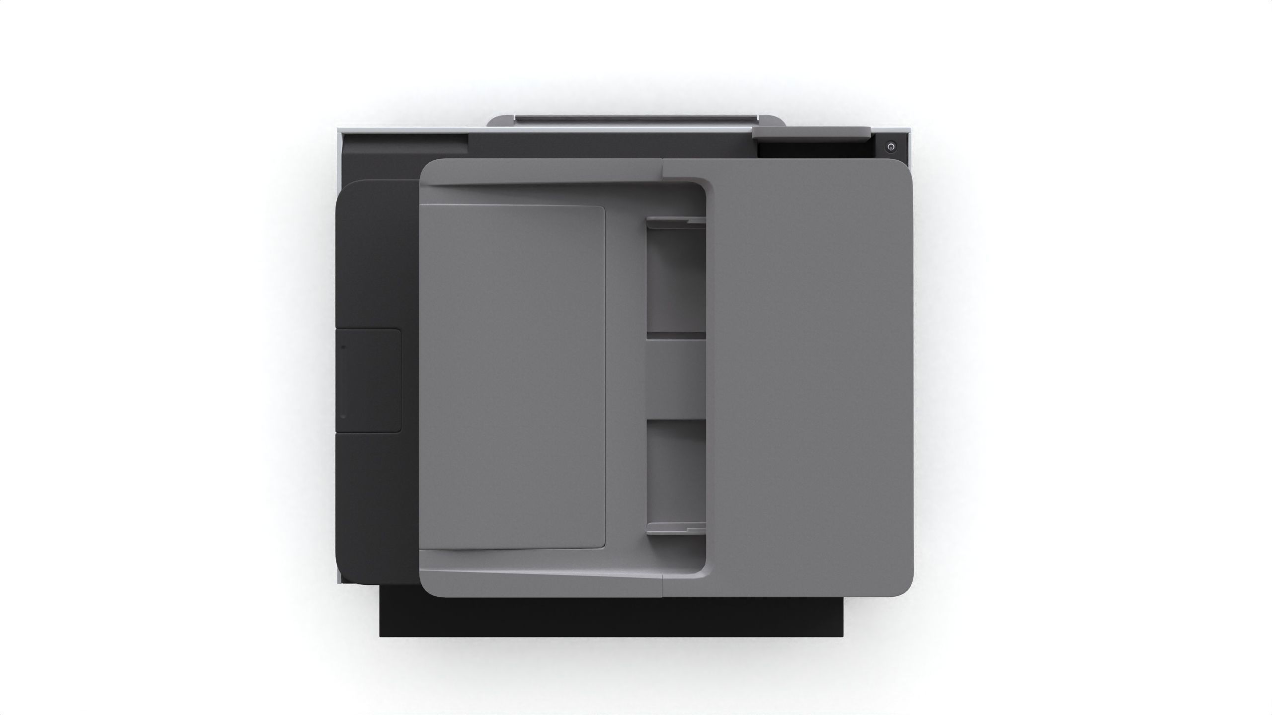 HP OfficeJet Pro 9025e Low-poly 3D model_6