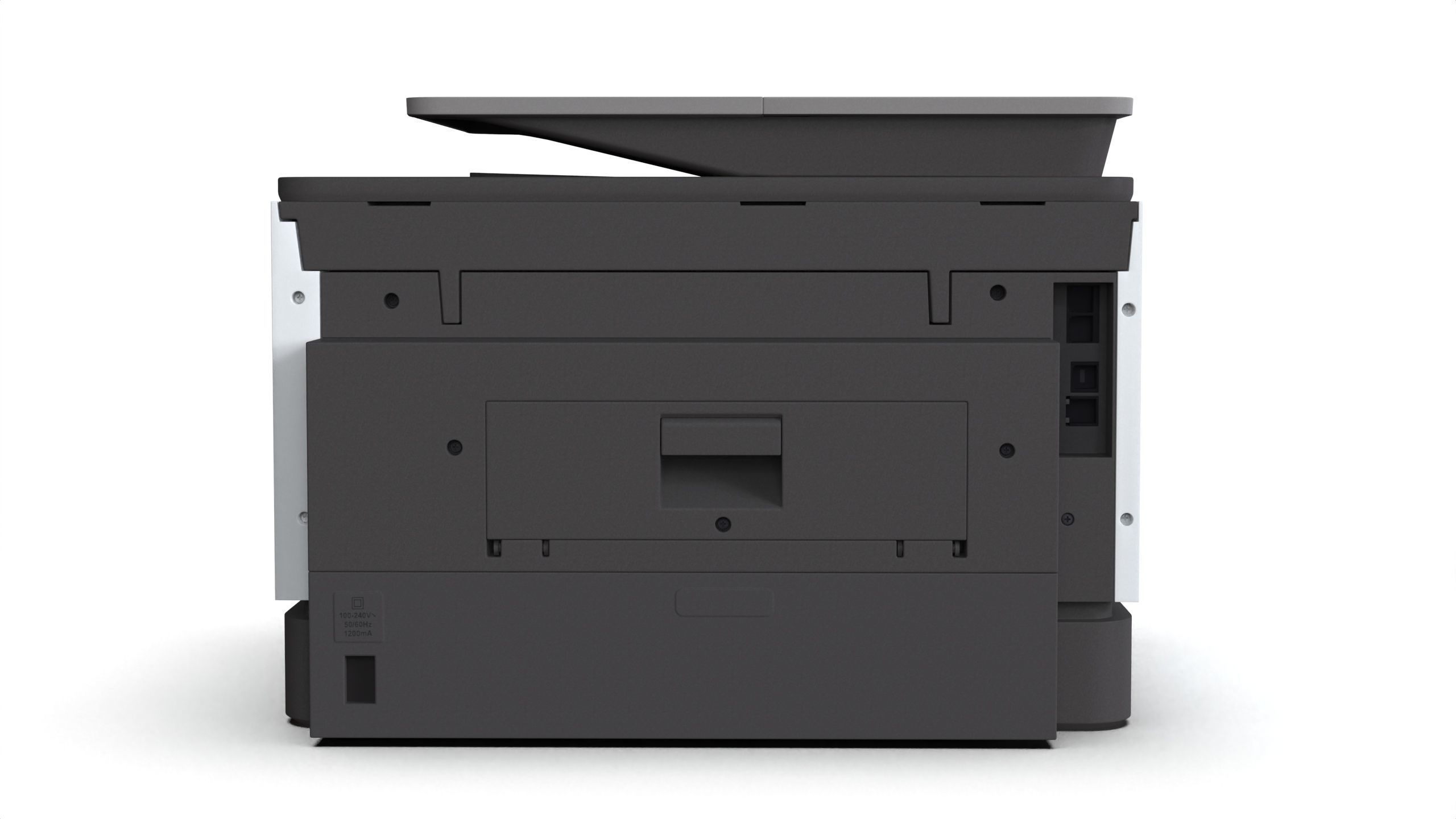 HP OfficeJet Pro 9025e Low-poly 3D model_7