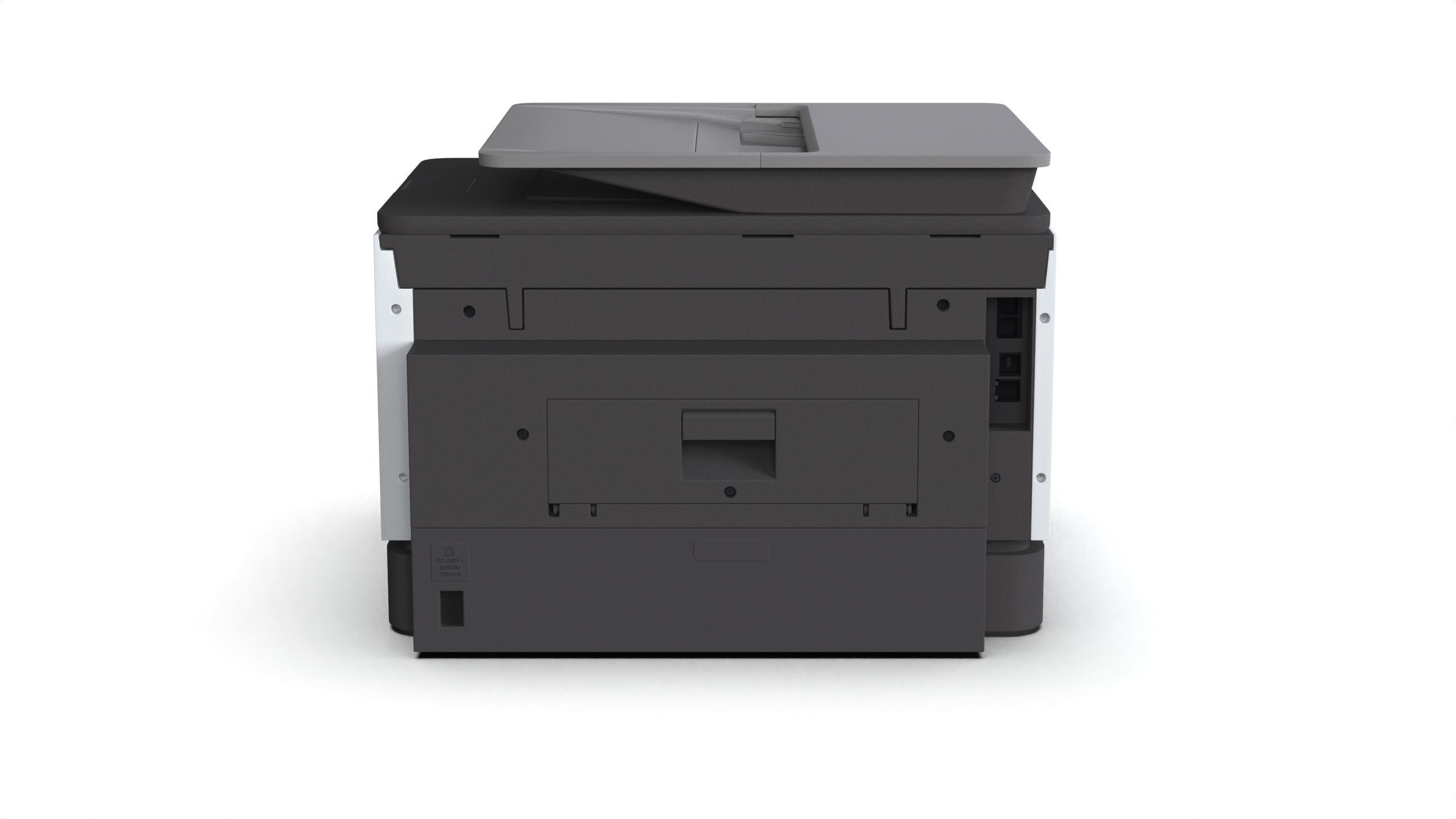 HP OfficeJet Pro 9025e Low-poly 3D model_5