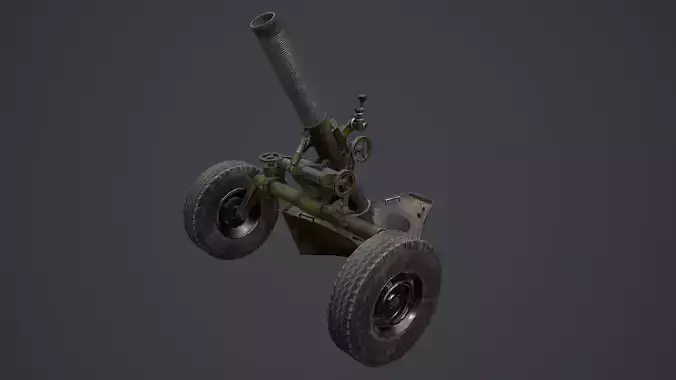 MO-120-RT61 Low-poly 3D model