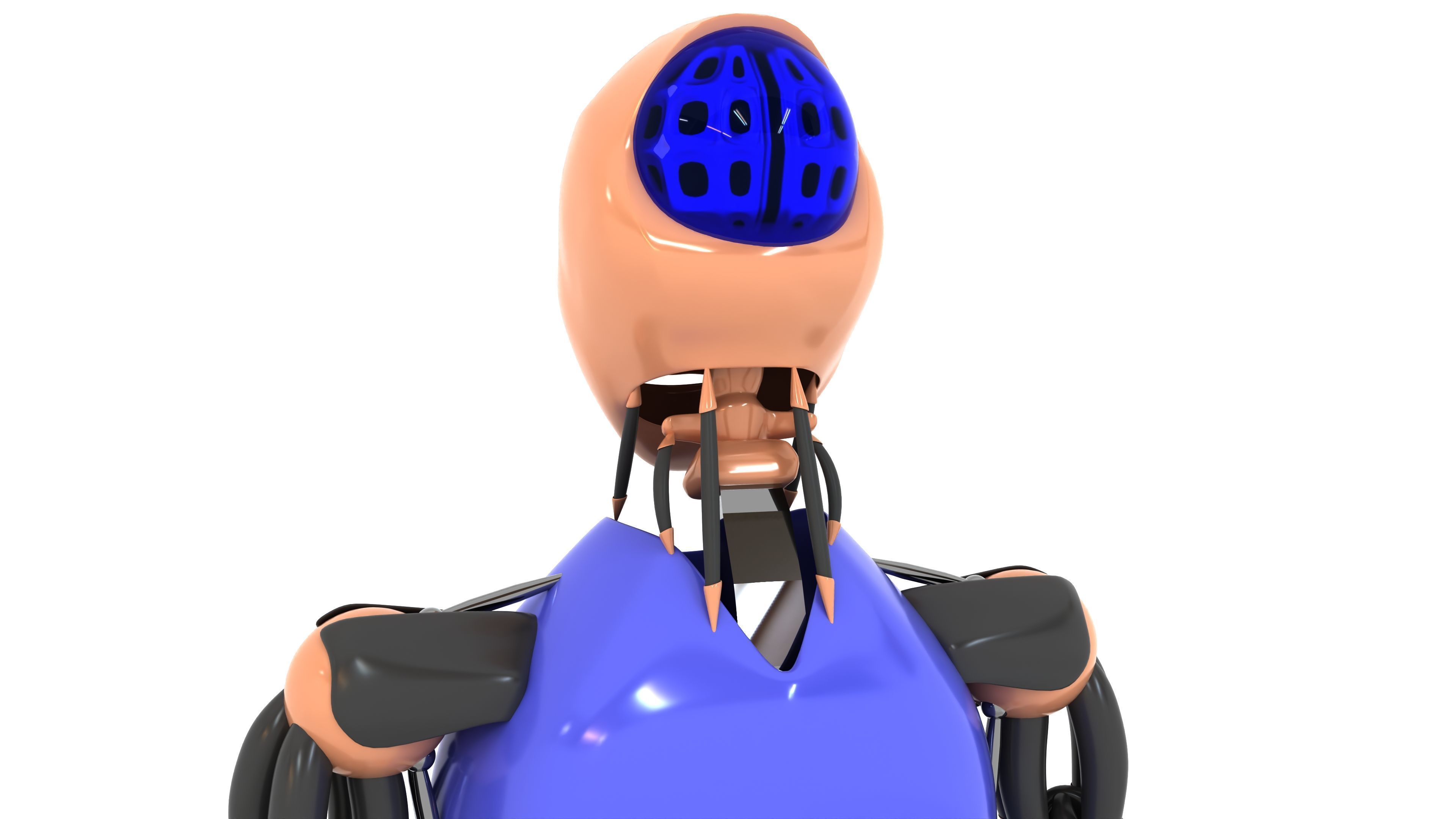 Humanoid Robot 3D model_4