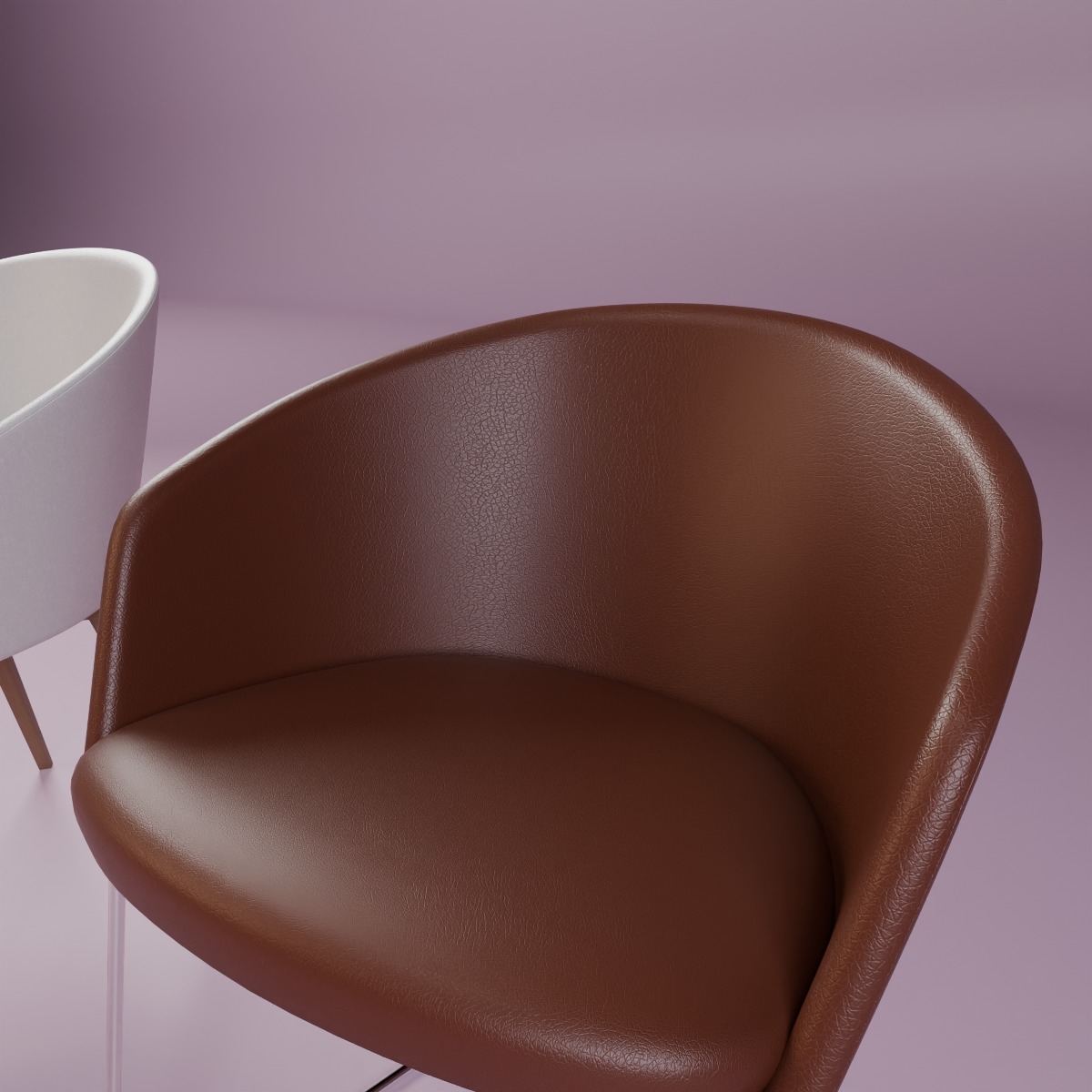 Capdell Moon chair 3D model_4