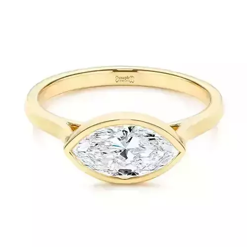 Marquise Diamond Engagement Ring