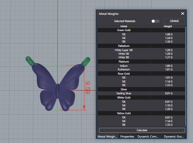 3d printing butterfly Necklace Pendant printable 3dmodel 3dm stl 3D print model_8