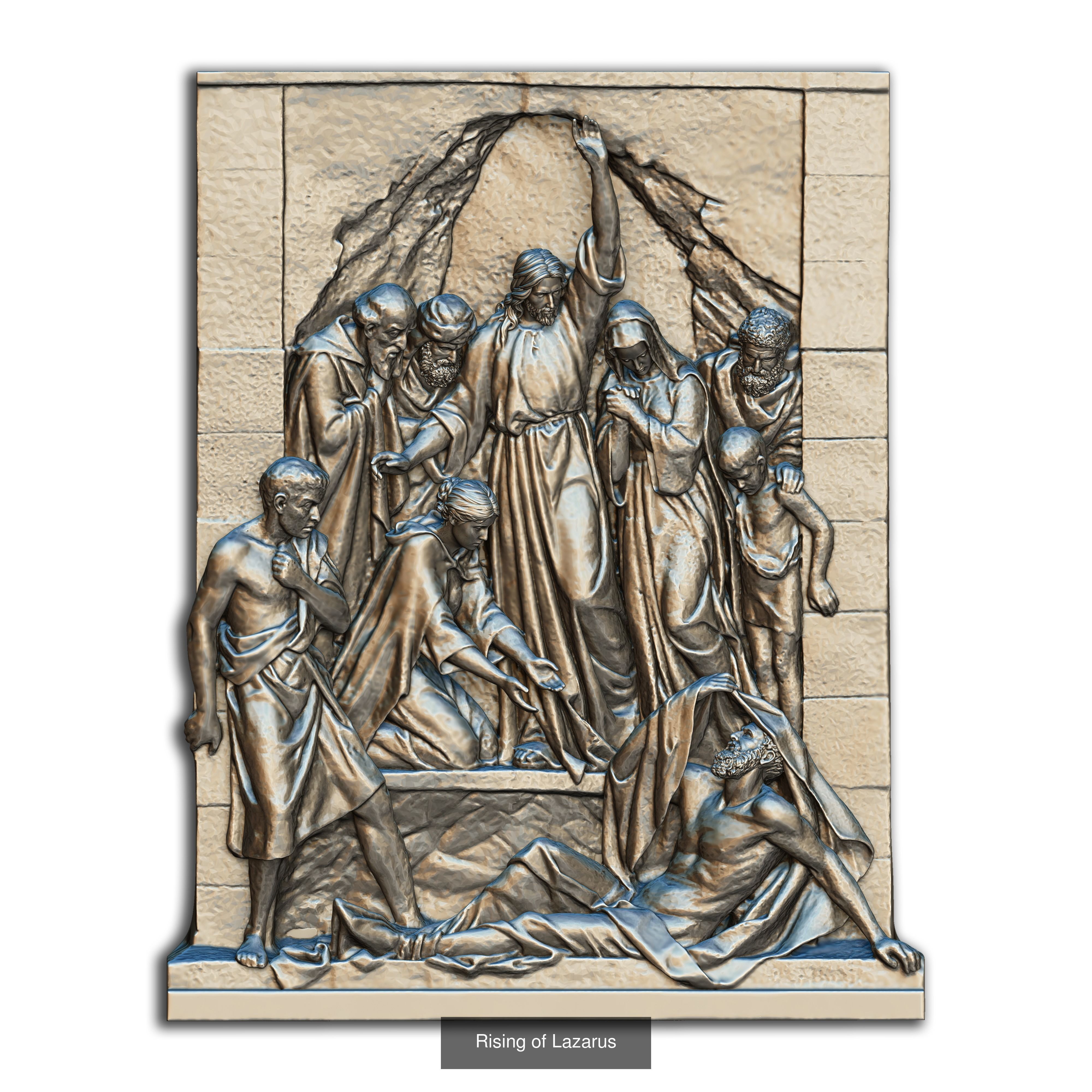 Jesus Paintings 3D Model Collection_1