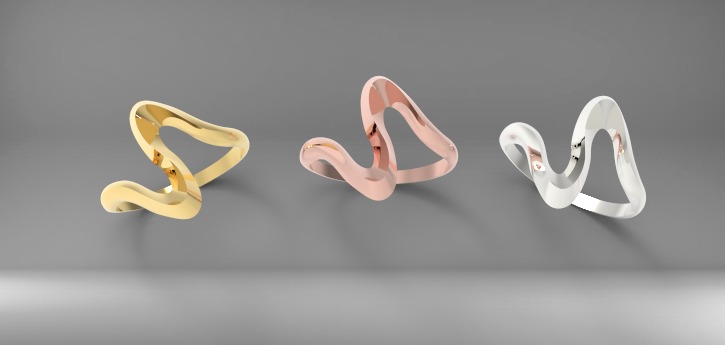 Minimal ring Ready for 3d printing 3dm stl 3D print model_23