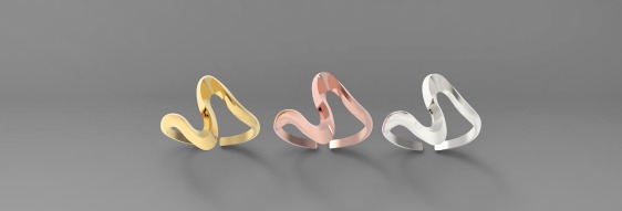 Minimal ring Ready for 3d printing 3dm stl 3D print model_15