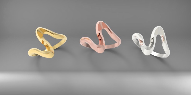 Minimal ring Ready for 3d printing 3dm stl 3D print model_39